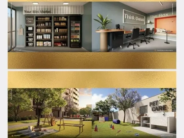 Imagem 7: Apt 015, Condomínio Lúmina Fatima, Apartamento de 02 e 03 Quartos, Elevador, Lazer