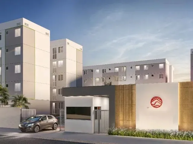 Imagem: O apartamento possui 2 Dormitórios, 1 Banheiro, 1 Vaga na