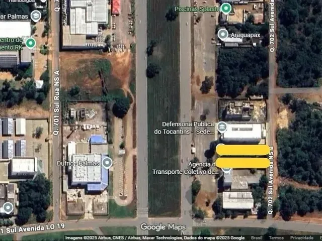 Imagem: Alugo Lote Teotônio Segurado Lado da Defensoria