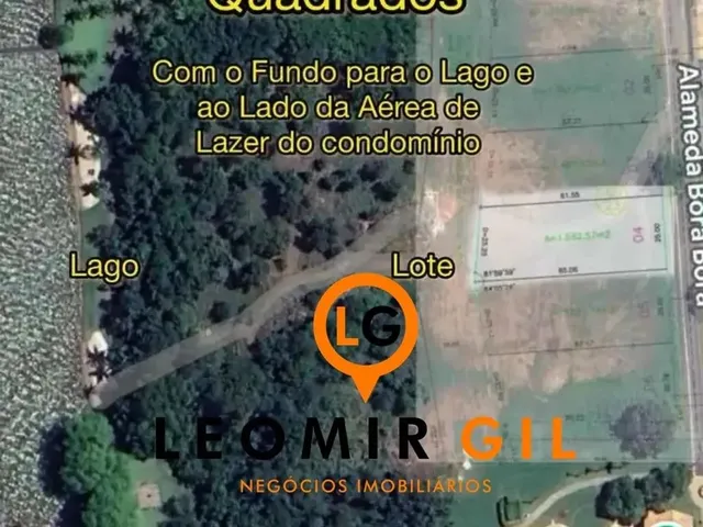 Imagem: Lote Res Polinésia C/ Fundo para o Lago