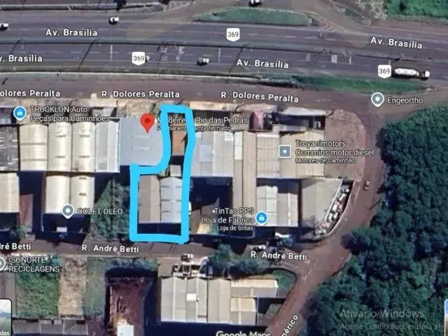 Imagem 1: 2 Barracões e 1 Escritório Administrativo