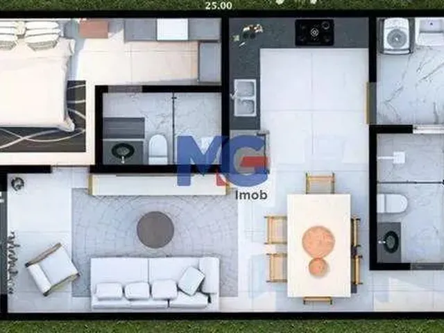 Imagem 2: Casa Residencial 3 Quartos com 2 Suítes e 2 Vagas em Campo Alegre, Juazeiro do Norte Fina