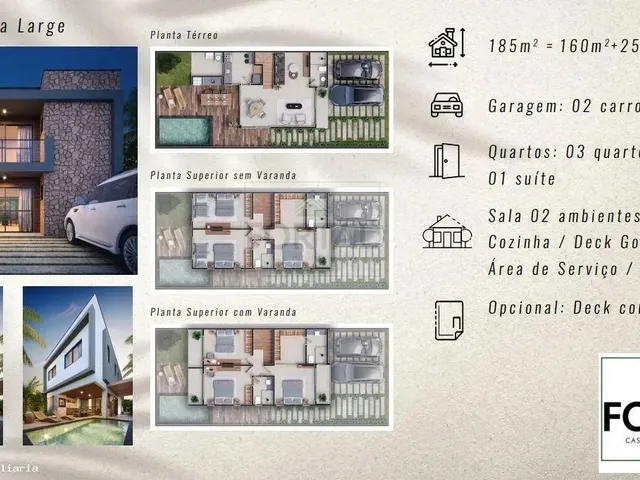 Imagem 6: Casa 3 Dormitórios para Venda em Cruz, Praia de Prea`, 2 Dormitórios, 2 Suítes, 1