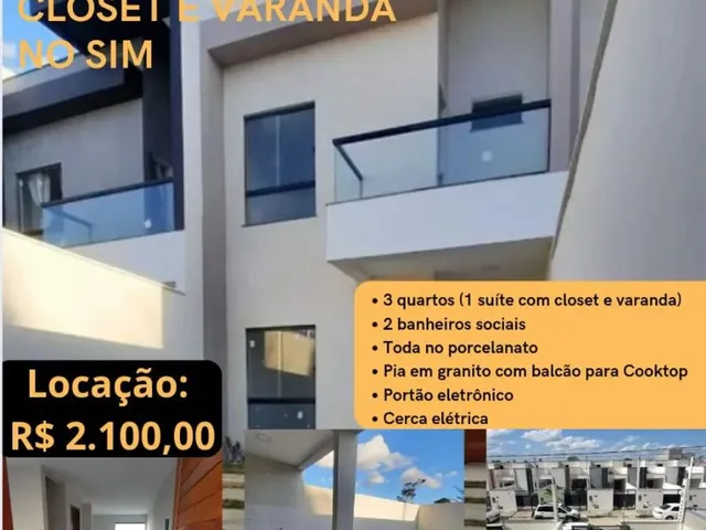 Imagem: Alugo Casa Duplex em Rua Pública no Bairro