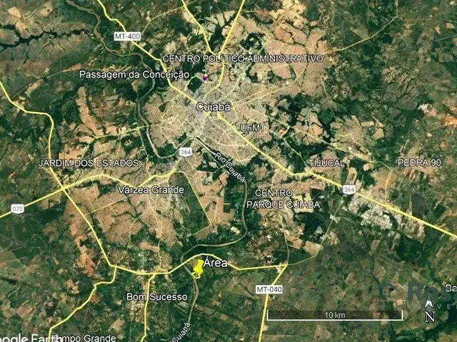 Imagem 10: Área Beira Rio Cuiabá, Próxima Imigrantes