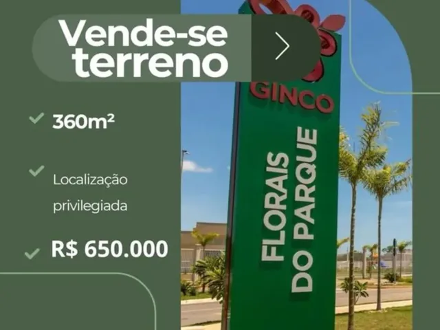 Imagem: Lote Condomínio Florais do Parque