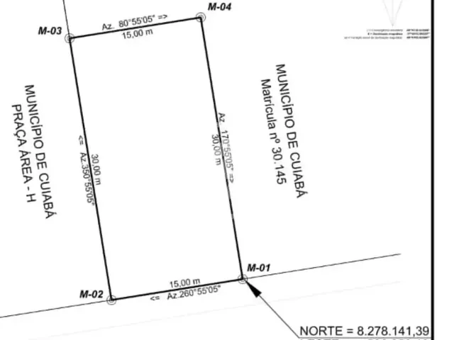 Imagem: Terreno - R$ 250.000,00- santa Marta - Área