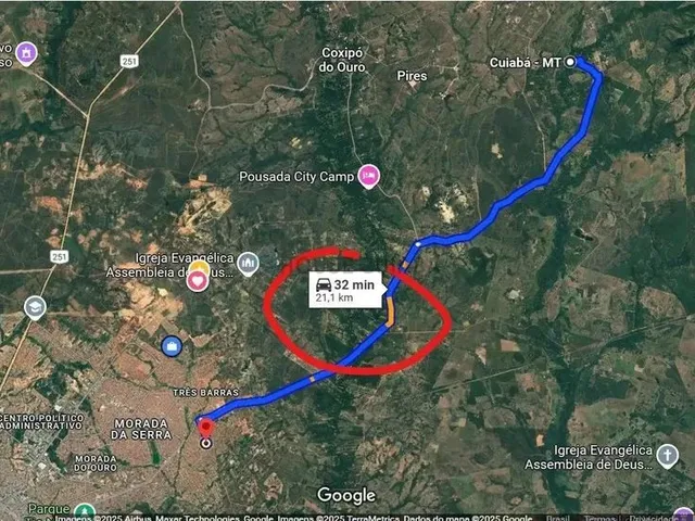 Imagem 13: Chácara de 5 Hectares na Região da Comunidade de São Jerônimo em Cuiabá Mt