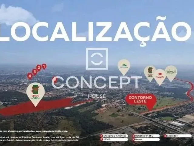 Imagem 5: Terreno À Venda 200 M² - Florais do Cerrado - Cuiabá - Mt