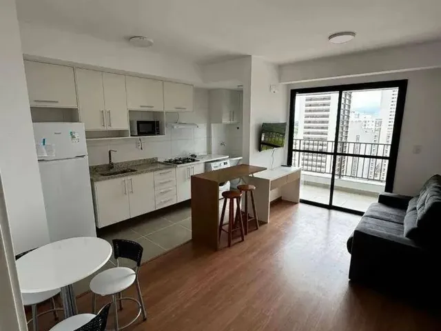Imagem 1: Flat com 1 Dormitóriocom Suite para Alugar, 49 M² por R$ 4.000/Mês - Parque Campolim