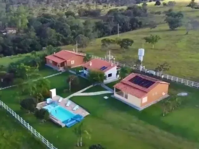 Imagem: Maniratuba, Goiás - Fazenda com Rio, Gado