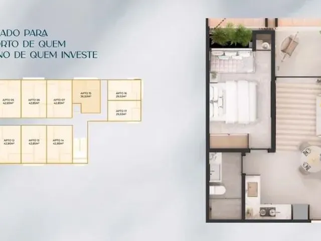 Imagem 3: Delta dos Lençóis- Apartamentos de 1 Quarto em Tutoia - Pagamento Facilitado