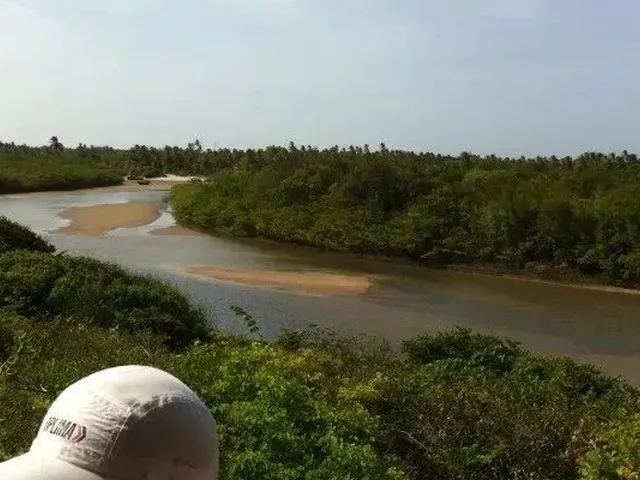 Imagem 1: Atins/Ma: Vendo Beira do Rio