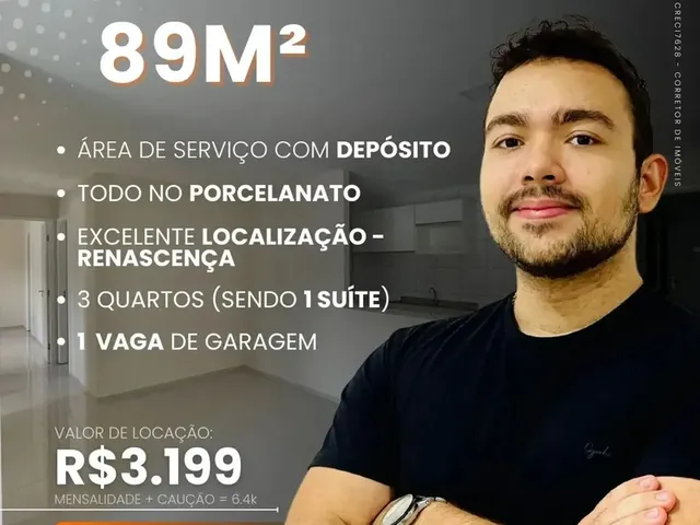 Imagem: Alugo Apartamento Próximo Ao Ceuma do Renascença