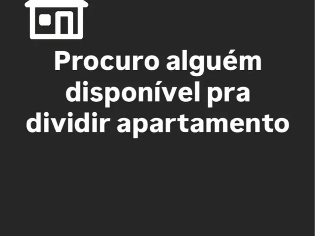 Imagem 1: Procurando Alguém pra Dividir Ap