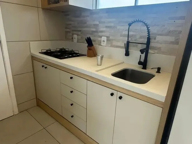 Imagem 3: Alugo Apartamento Tipo Flat - Mobiliado e Projetado no Cohafuma - Vaga de Garagem Coberta