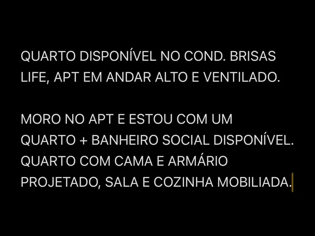 Imagem: Quarto Banheiro Disponível para Locação