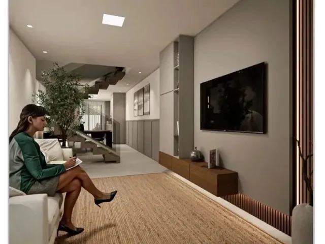 Imagem 6: Sobrado Geminado 3 Quartos com 1 Suíte e 100M² - Pagani - Plc