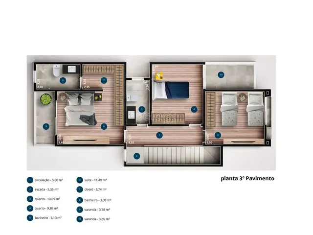 Imagem 4: Casa 3 Quartos - Novo Horizonte