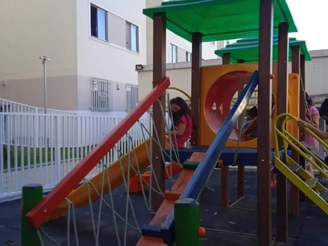 Imagem 16: Vendo Um Apartamento Térreo 2 Quartos ,Área de Serviço 1 Vaga de Garagem Semi Mobiliado