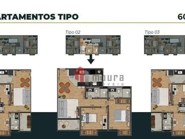Imagem 11: Lançamento - Bandeirantes - 2 Quartos (1 Suíte) - Elevador