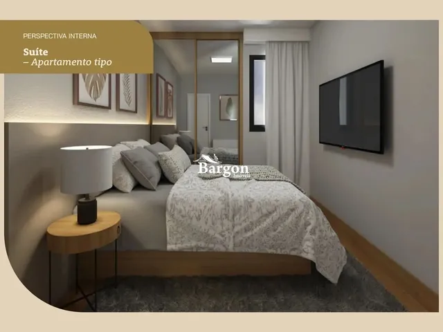 Imagem 2: Apartamento com 2 Quartos Sendo 1 Suíte a Venda no Bairro Granbery em Juiz de Fora