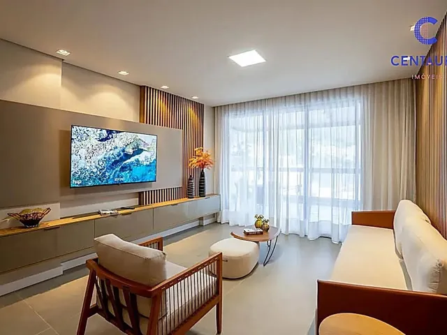 Imagem 5: Ref.: 3147 - Alto Padrão 3 Quartos Mobiliado com 1 Suíte , Maior Varanda Gourmet e 2