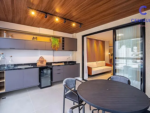 Imagem 9: Ref.: 3147 - Alto Padrão 3 Quartos Mobiliado com 1 Suíte , Maior Varanda Gourmet e 2