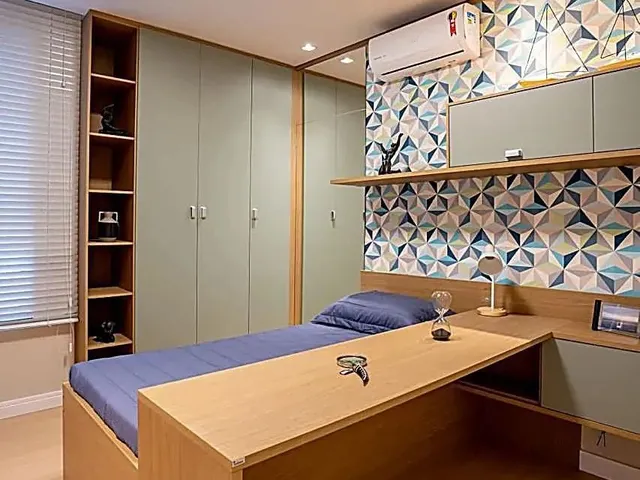 Imagem 15: Ref.: 3147 - Alto Padrão 3 Quartos Mobiliado com 1 Suíte , Maior Varanda Gourmet e 2