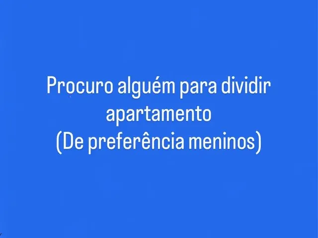 Imagem: Dividir Apartamento