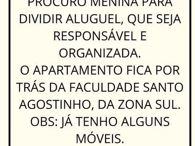 Imagem: Dividir Apartamento