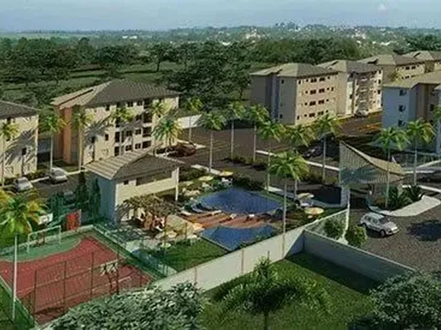Imagem: O apartamento possui 2 Dormitórios, 1 Suíte, 2 Banheiros,
