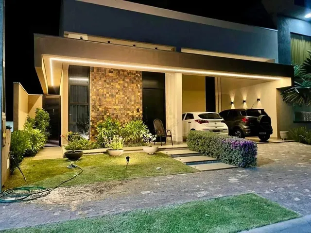 Imagem: A casa em condomínio possui 3 Dormitórios, 2 Suítes, 4 Banheiros