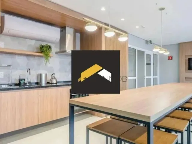 Imagem: O apartamento possui 1 Dormitório, 1 Banheiro, 1 Vaga na