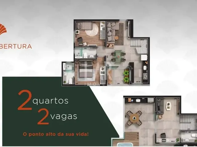 Imagem 3: Cobertura À Venda, 2 Quartos, 1 Suíte, 2 Vagas, Gutierrez - Belo Horizonte/Mg