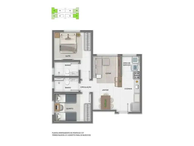 Imagem: Apartamento À Venda no Mirante Estoril