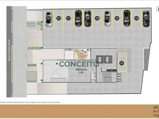 Imagem 3: Studio no Centro de Florianópolis - Construção Sistema Spe - Entrega Ago/29