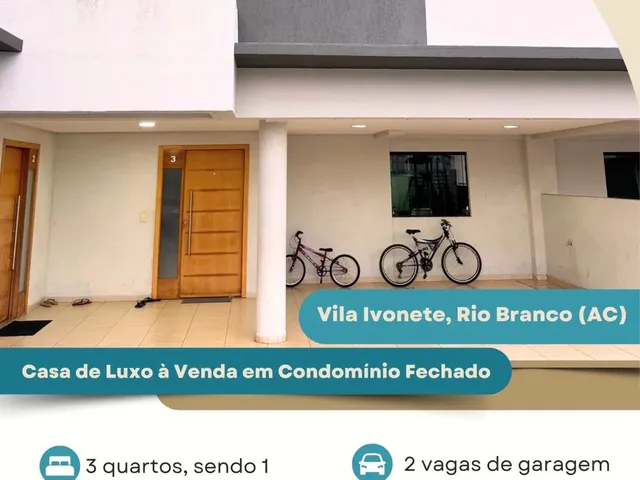 Imagem: A casa em condomínio possui 3 Dormitórios, 1 Suíte, 3