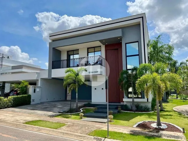 Imagem: A casa em condomínio possui 4 Dormitórios, 3 Suítes, 3