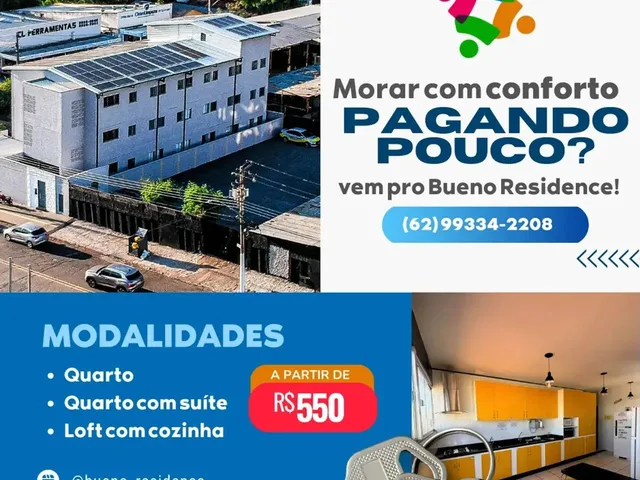 Imagem 1: Kitnet Moderna + Lavanderia Compartilhada