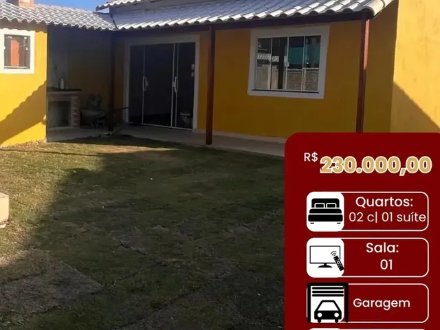 Imagem: Casa Pronta R$ 230 Mil