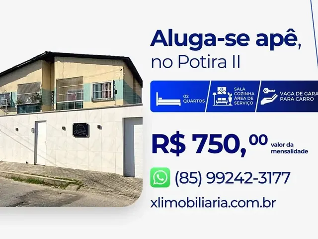 Imagem: Alugo Apartamento com 2 Quarto - Potira