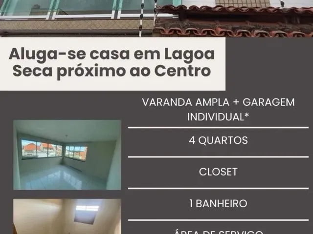 Imagem: Alugo Casa em Lagoa Seca