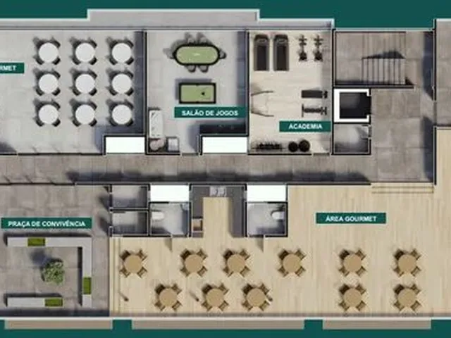 Imagem 7: Apartamento em Praia Formosa com 3 Quartos, Sendo 1 Suítes