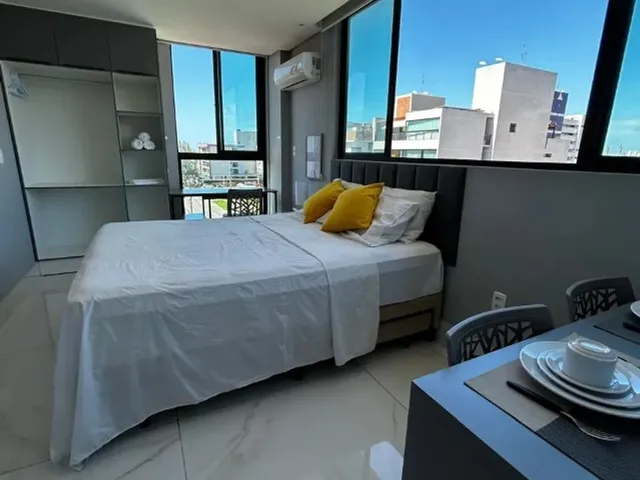 Imagem 1: Oportunidade! Flat Mobiliado e Decorado a 200M do Mar
