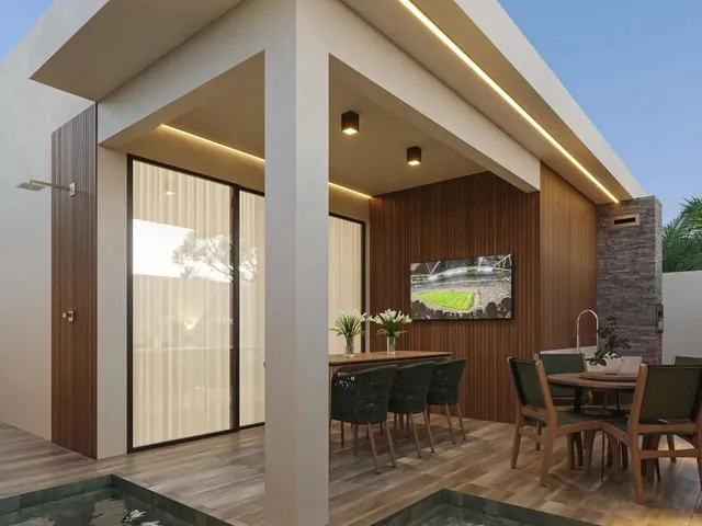 Imagem: Casa Nova a Venda com 3 Suítes no Condomínio