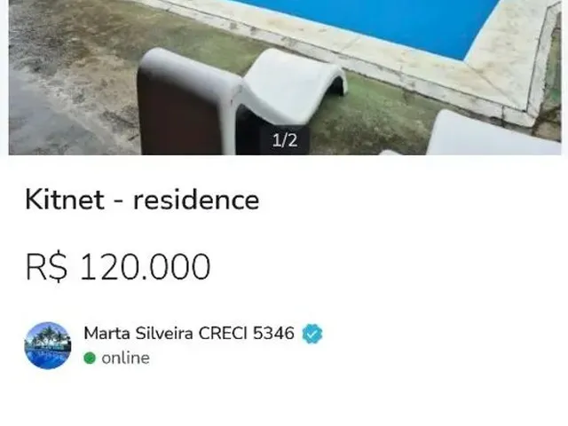 Imagem 5: Apto 1/4 na Salgado Filho