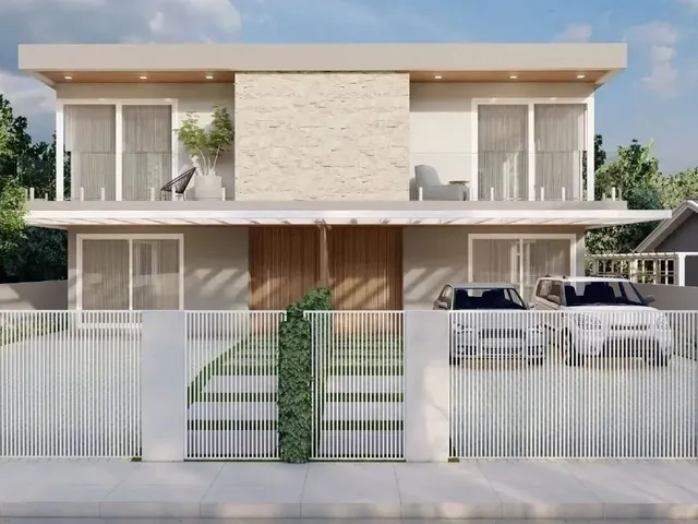 Imagem: A casa possui 3 Dormitórios, 3 Suítes, 4 Banheiros, 2