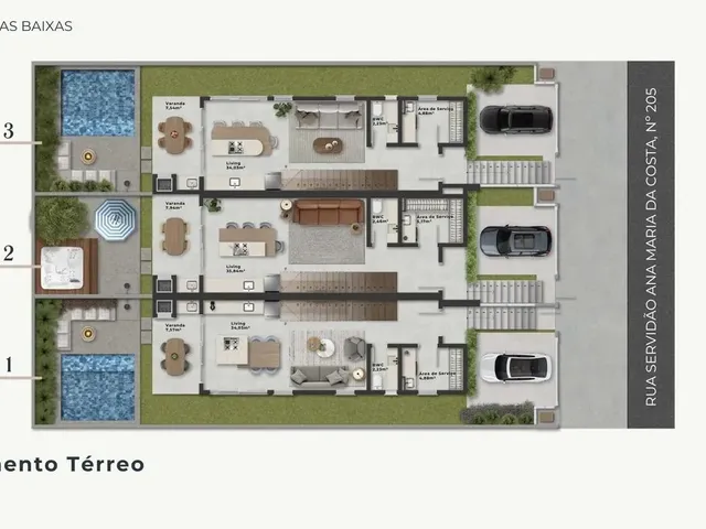 Imagem 12: Casa À Venda, Gaia Campeche Residence Inspirado pelas Montanhas, a Caminho do Mar
