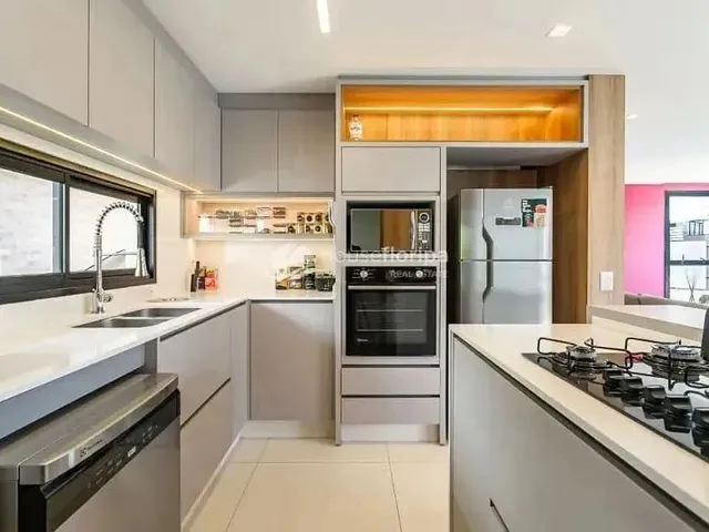 Imagem 9: Incrível Casa À Venda em Condomínio Fechado com 3 Dormitórios, com Móveis Planejados